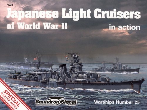 Japanese Light Cruisers of World War II in Action (SS4025)