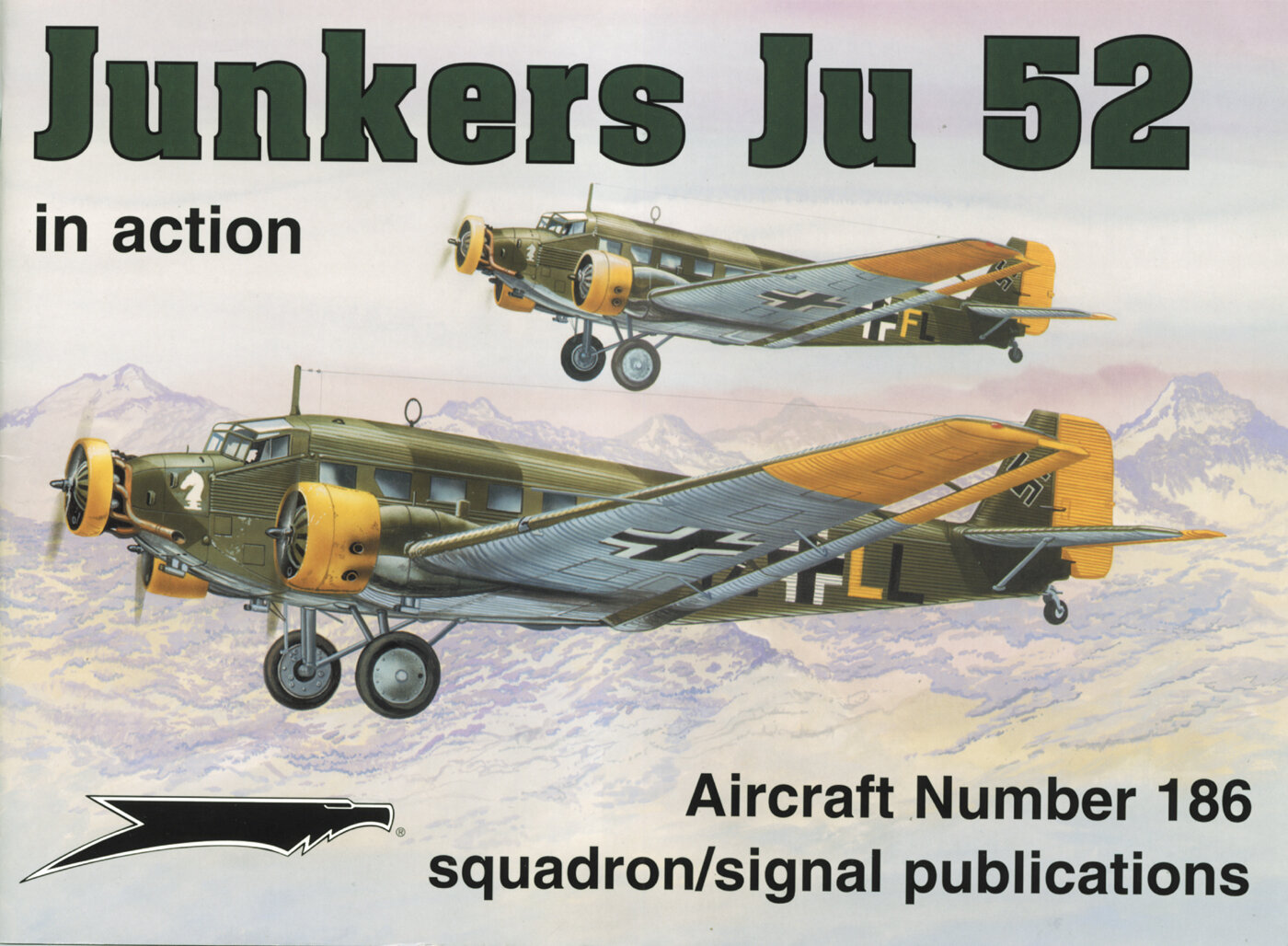 Junkers Ju 52 in action - Aircraft No. 186 (SS1186)