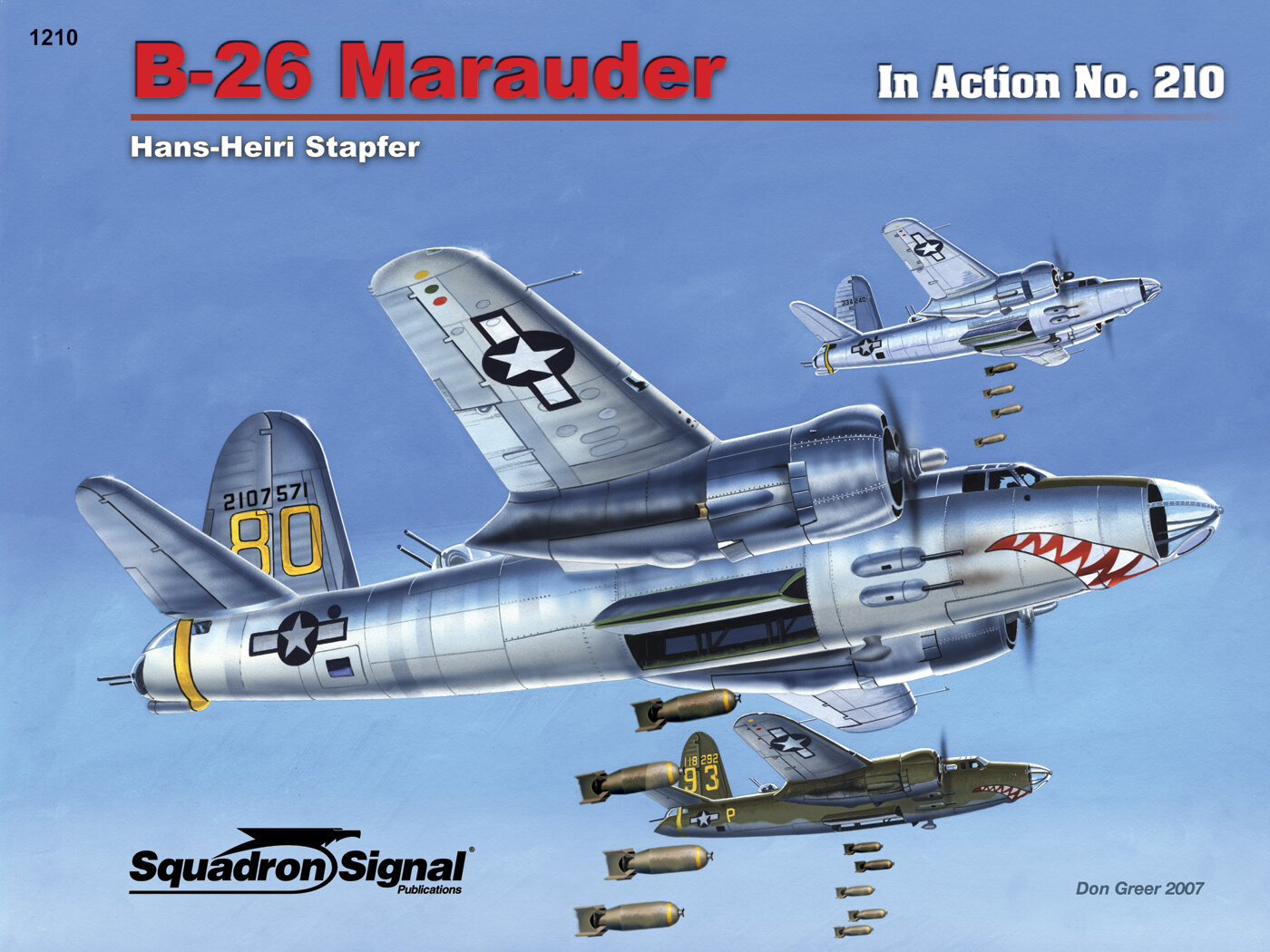 B-26 Marauder in action - Aircraft No. 210 (SS1210)