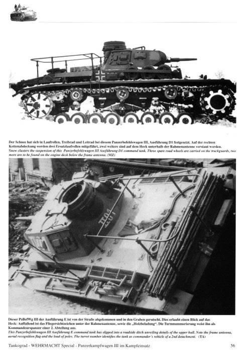 **Out of Print** Panzerkampfwagen III in Combat Tankograd 4005 — David ...