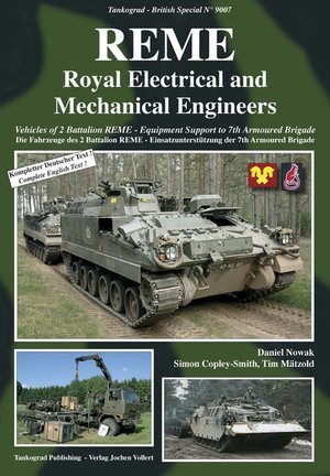 Vehicles of 2 Battalion REME - Equipment Support to 7th Armoured Brigade - Tankograd 9007