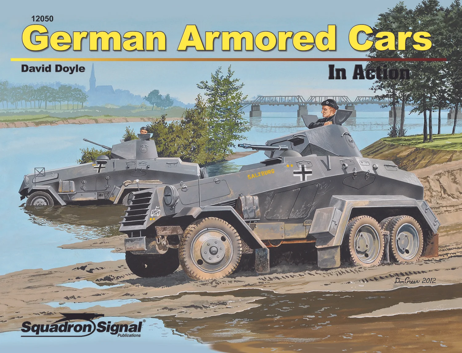 German Heavy Armored Cars in Action
