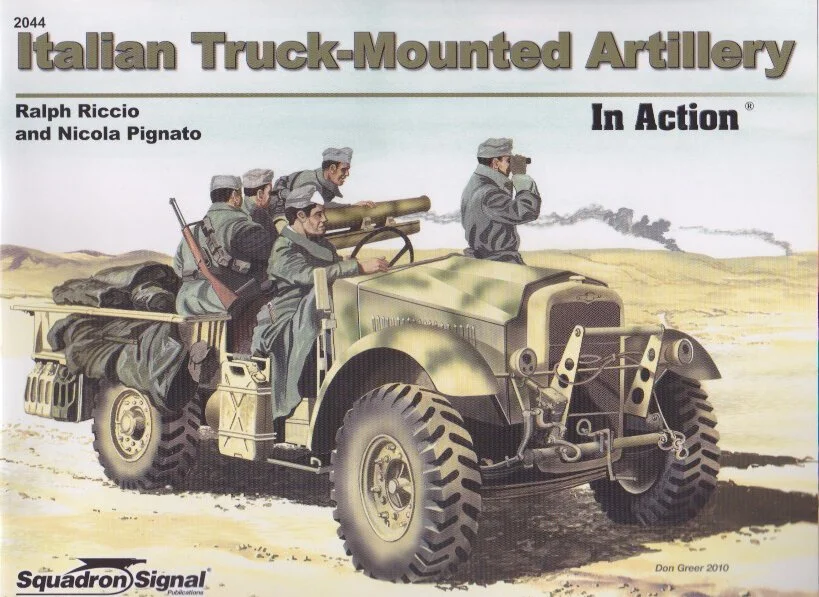Italian Truck-Mounted Artillery In Action (SS2044)