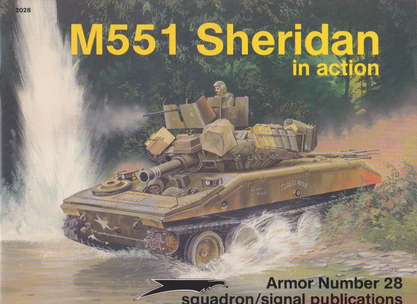 M551 Sheridan in Action - Armor No. 28 1st Edition (SS2028)