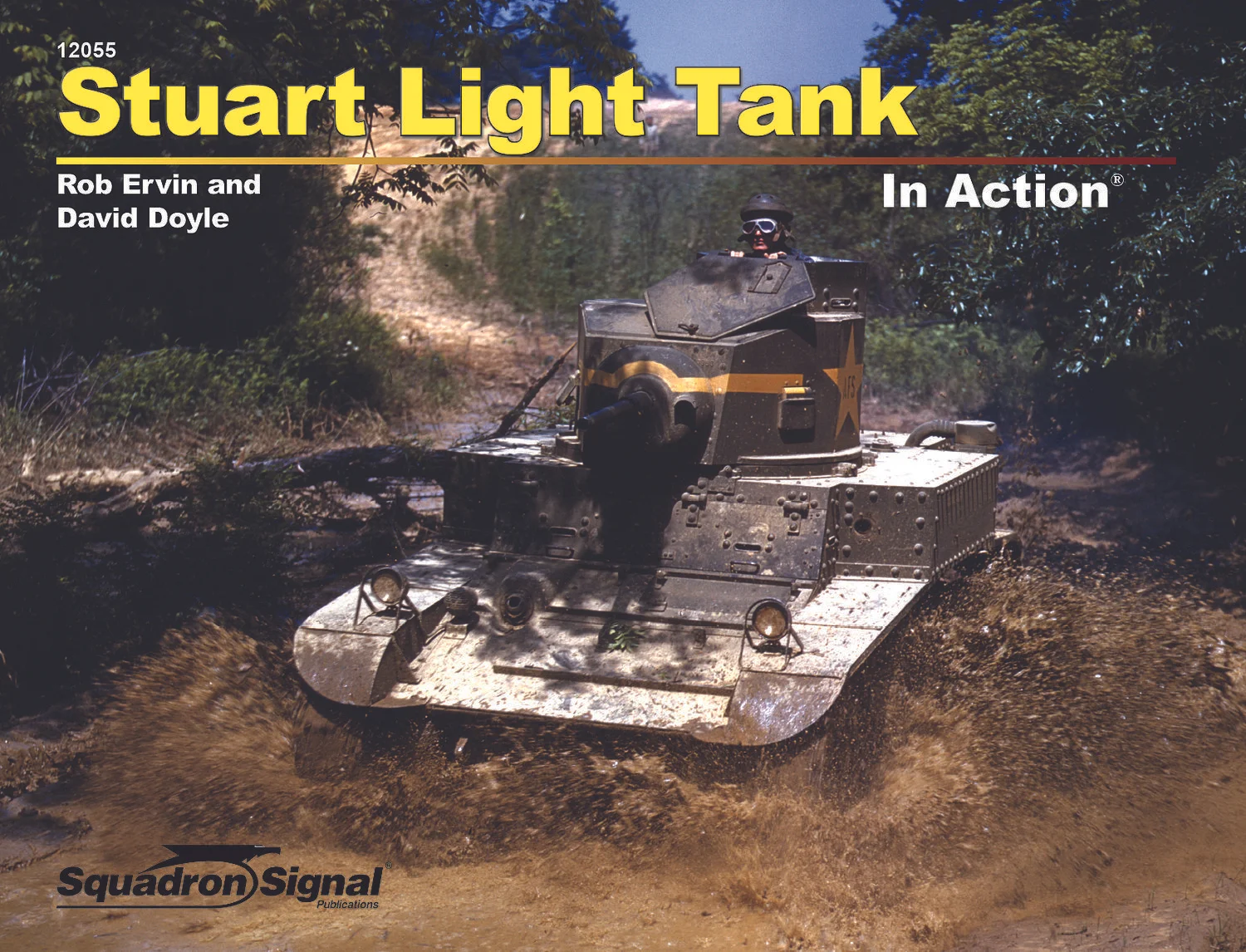 Stuart Light Tank in Action