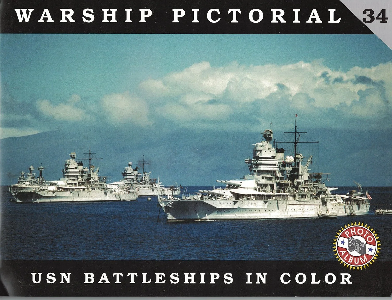 Warship Pictorial No. 34 - USN Batleships in Color Paperback