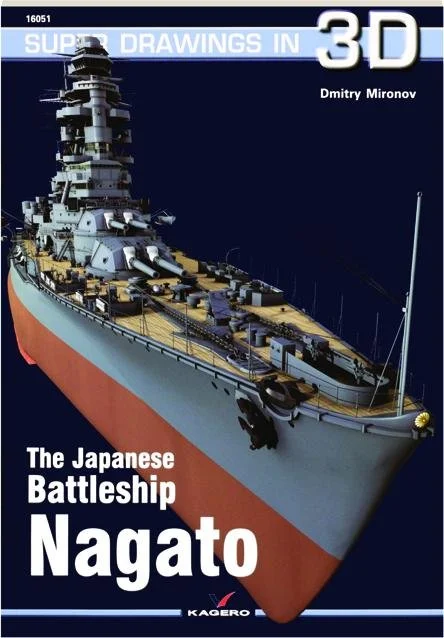 The Japanese Battleship Nagato (Super Drawings in 3D)