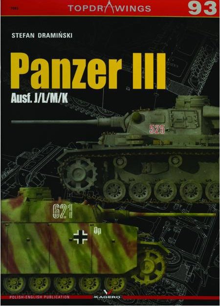 PANZER III: Ausf. J / L / M / K: TopDrawings 93