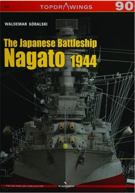THE JAPANESE BATTLESHIP NAGATO 1944: TopDrawings 90