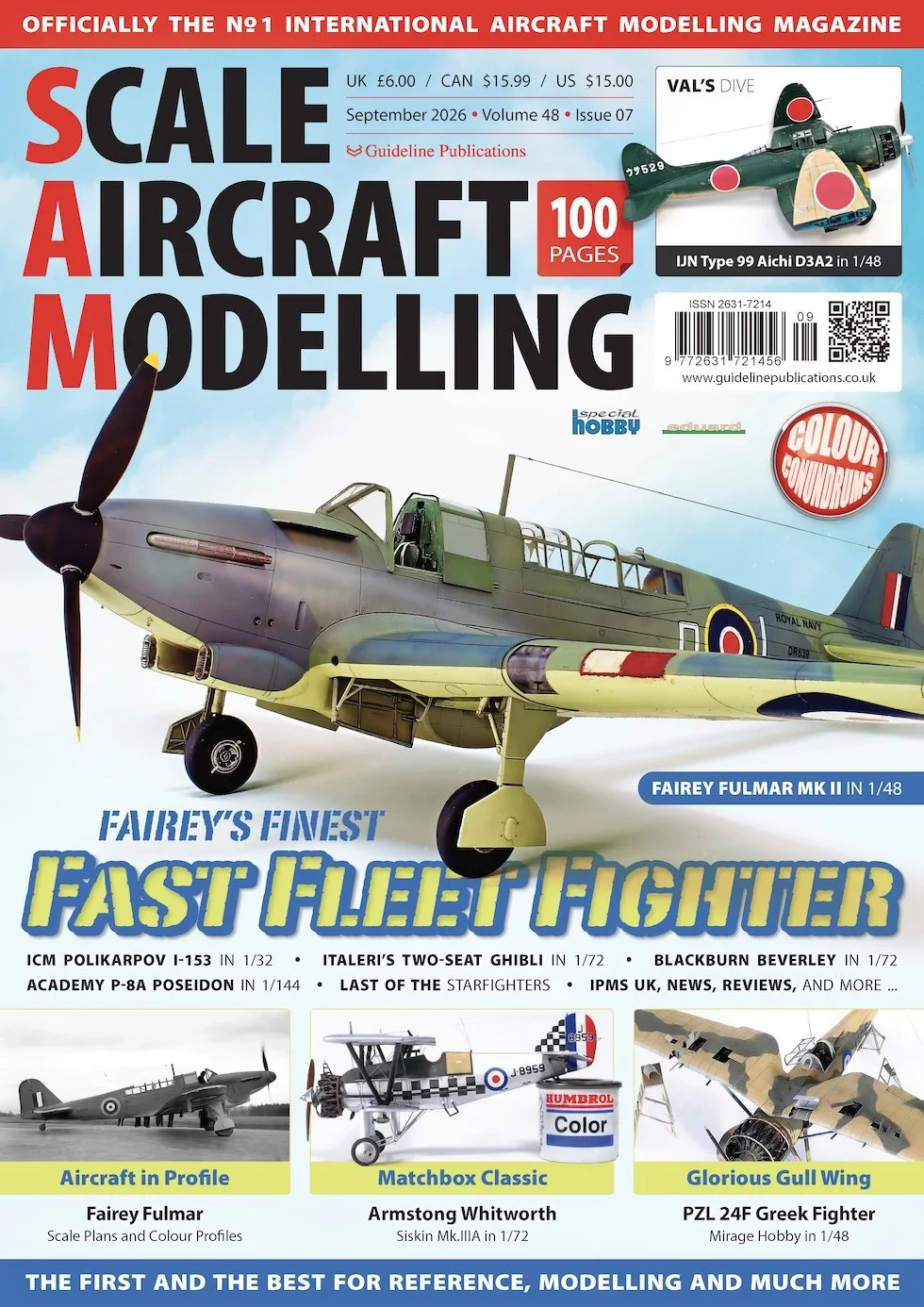 Scale Aircraft Modelling September 2026 Volume 48 Issue 07
