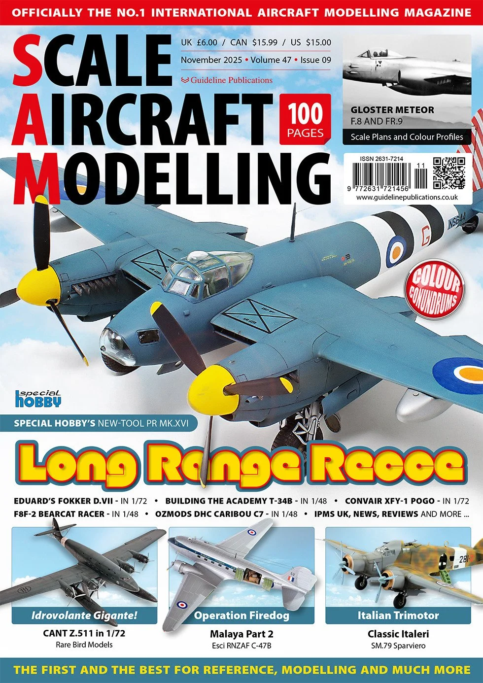 Scale Aircraft Modelling November 2025 Volume 47 Issue 9