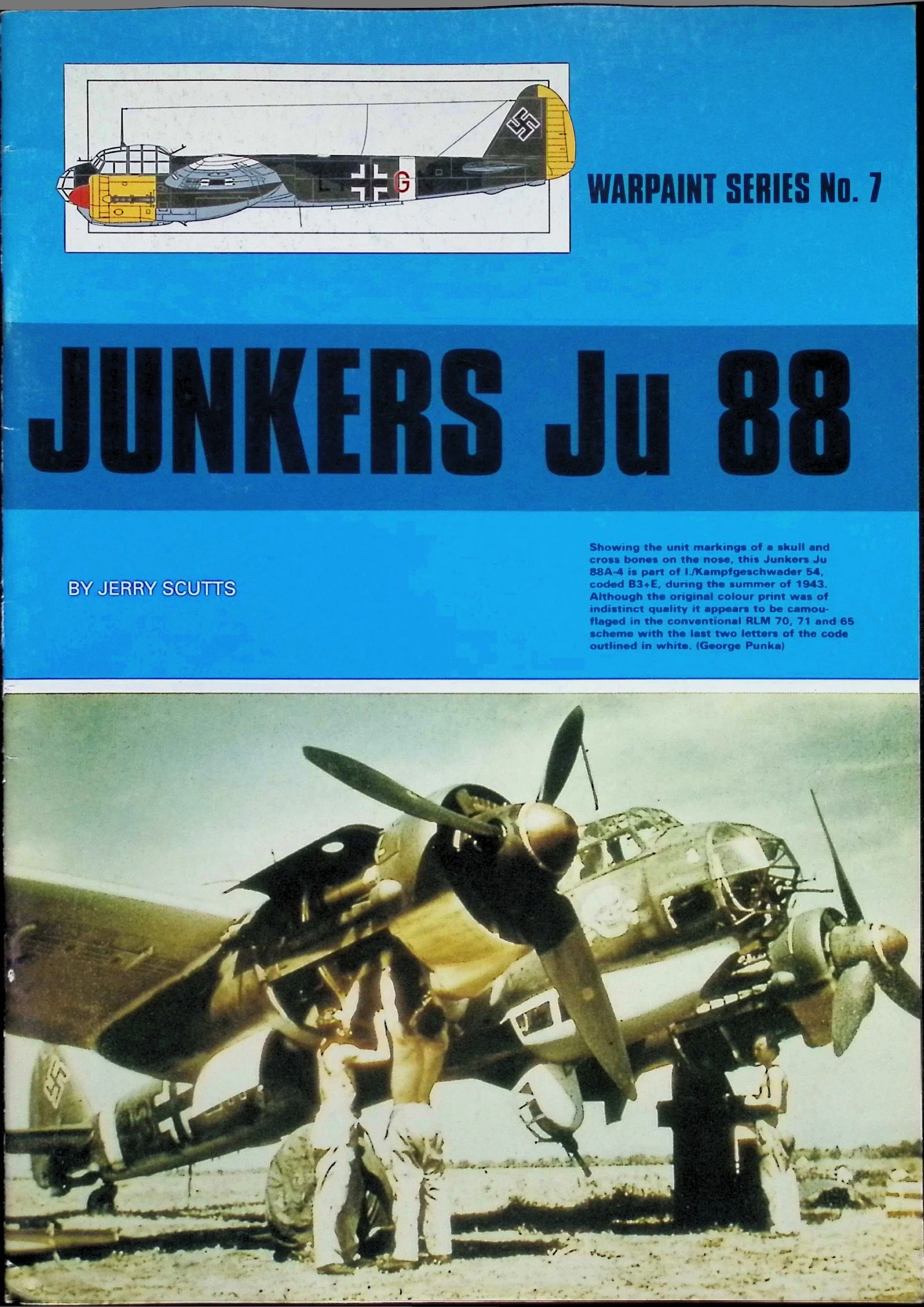 Warpaint Series 7 - Junkers Ju 88 (damaged)