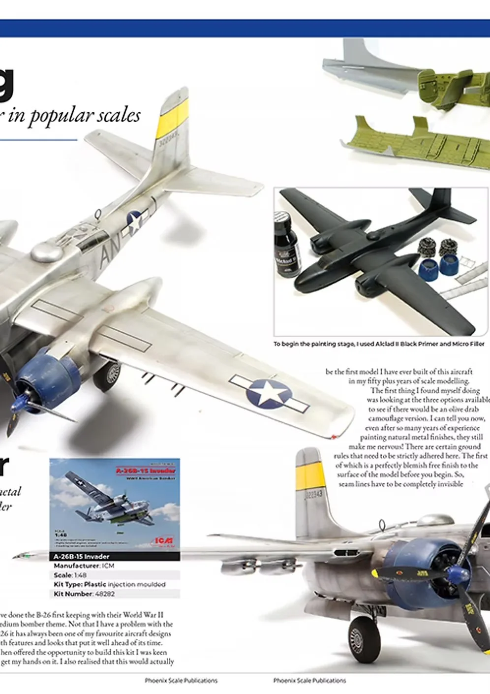 A-26 Invader Real to Replica Blue Series Number 6 — David Doyle Books