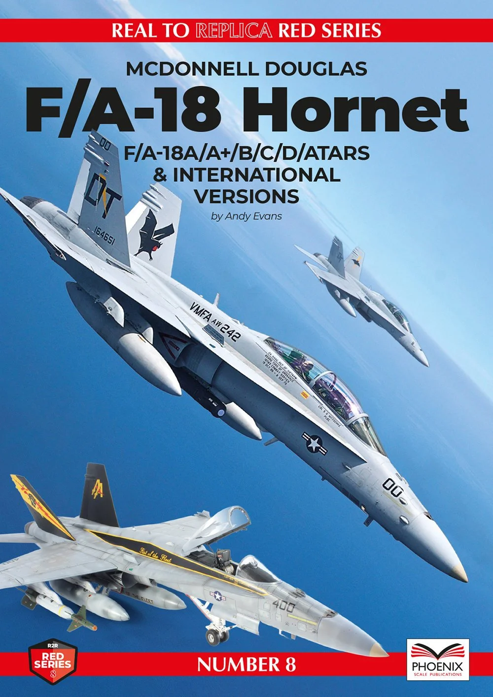 F/A-18 Hornet Real to Replica Red Series - No.8 — David Doyle Books