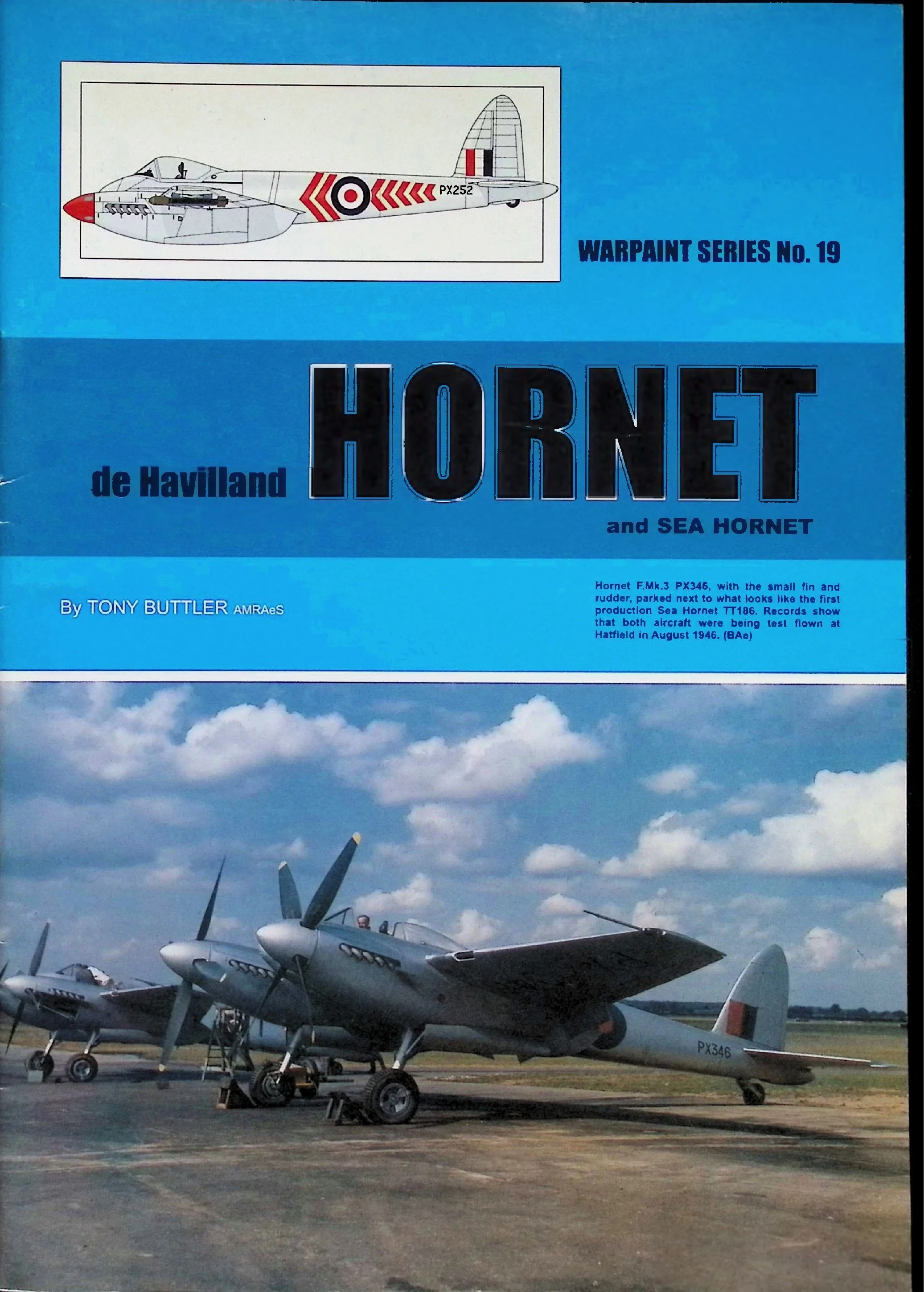 Warpaint Series 19 - de Havilland Hornet and Sea Hornet (damaged)