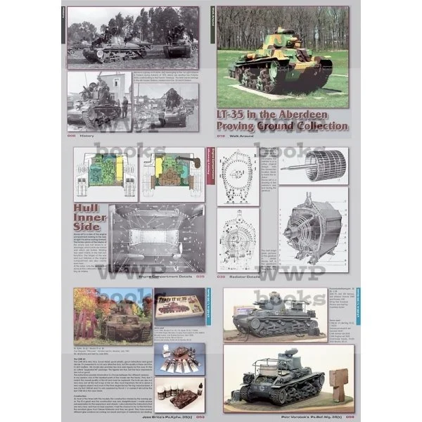Pz. Kpfw. 35(t) in detail Red 062 — David Doyle Books