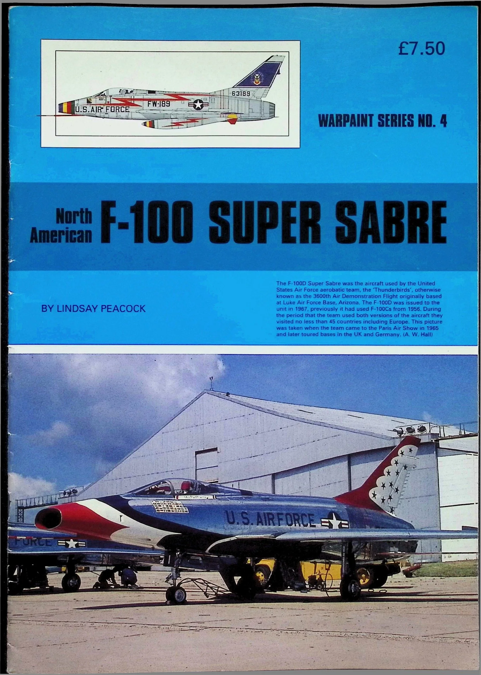 Warpaint Series 4 - F-100 Super Sabre (damaged)