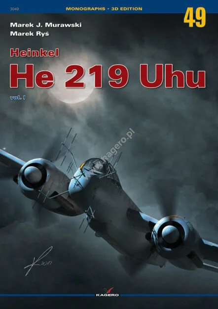 趣味 Kagero Monographs 49/50 He219 Kagero Monograph 3D Edition Heinkel He219 Uhu No. 50 – Burbank's