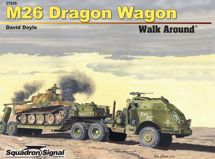M26 Dragon Wagon Walk Around (SS27025) - damaged