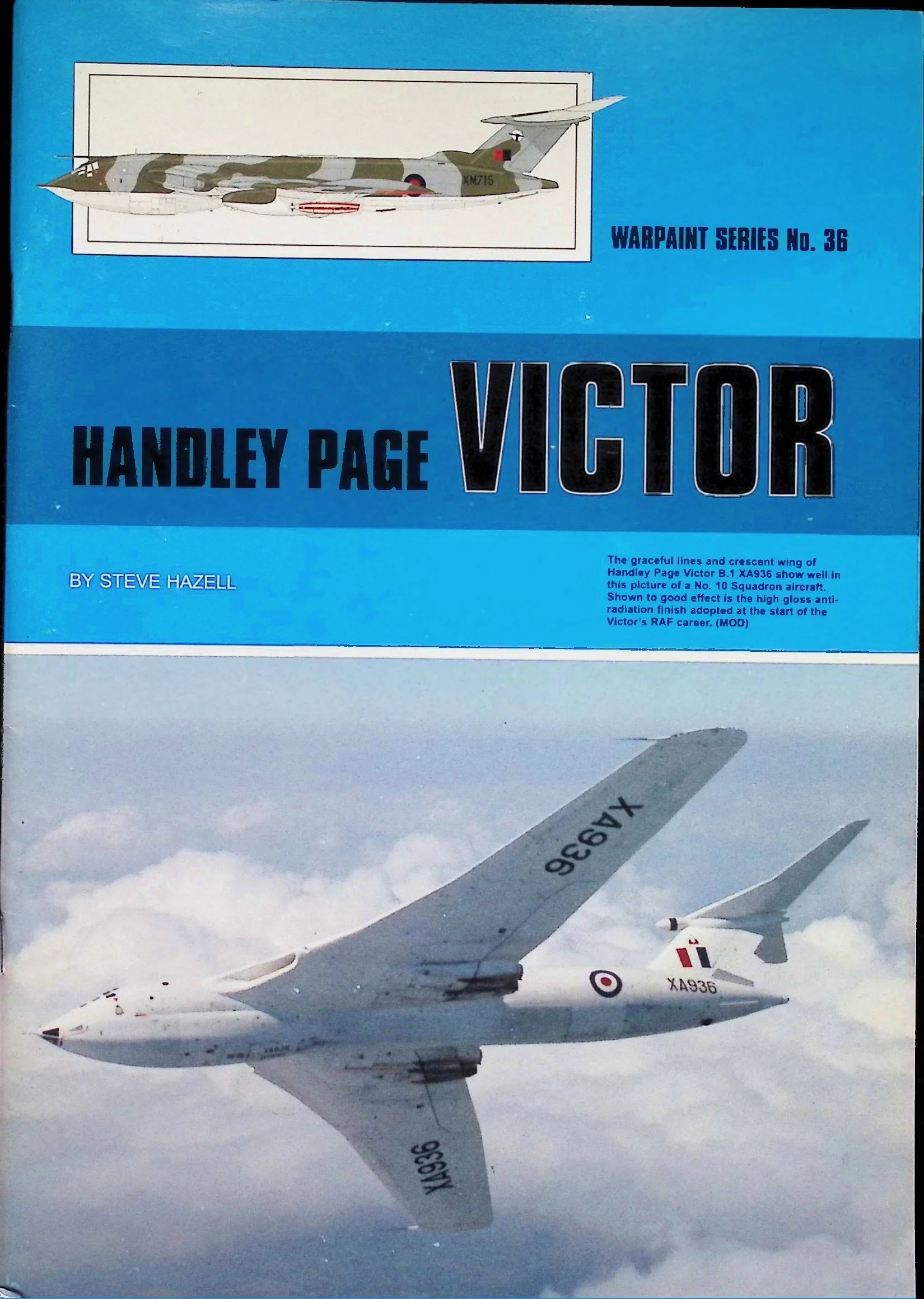 Warpaint Series 36 - Handley Page Victor (damaged)