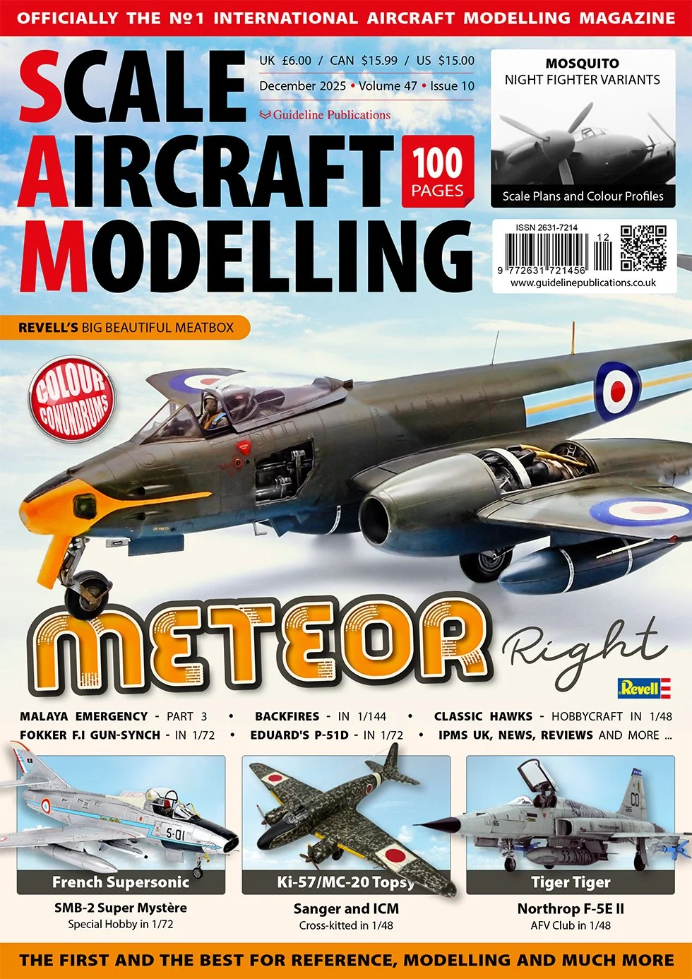 Scale Aircraft Modelling December 2025 Volume 47 Issue 10