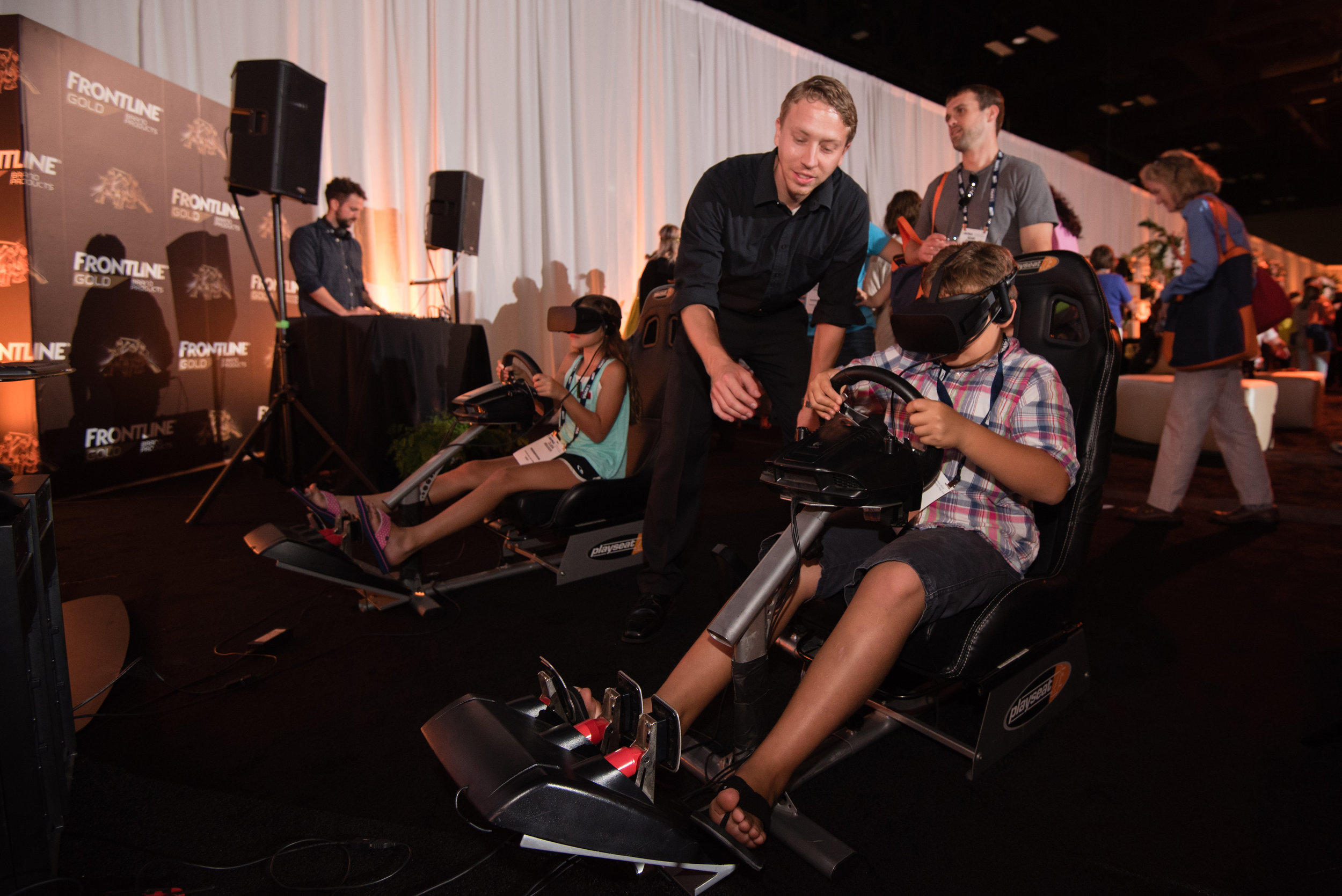 VR Racing was a huge hit 