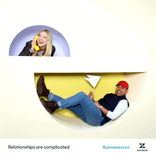 Zendesk SXSW Custom built photo booth 
