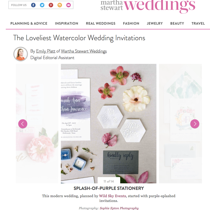 Martha Stewart Weddings