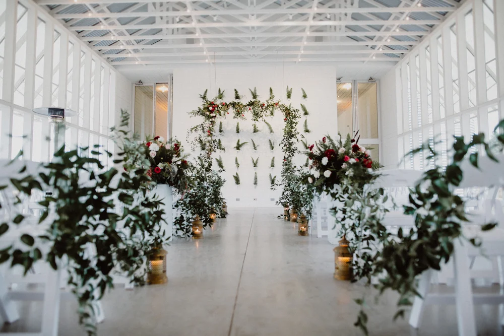 Leigh and Nick's Winter Woodland Wedding 