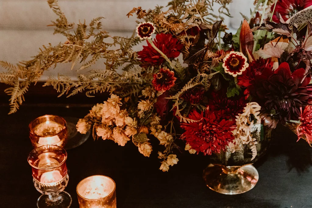 who says corporate events can’t have great flowers!