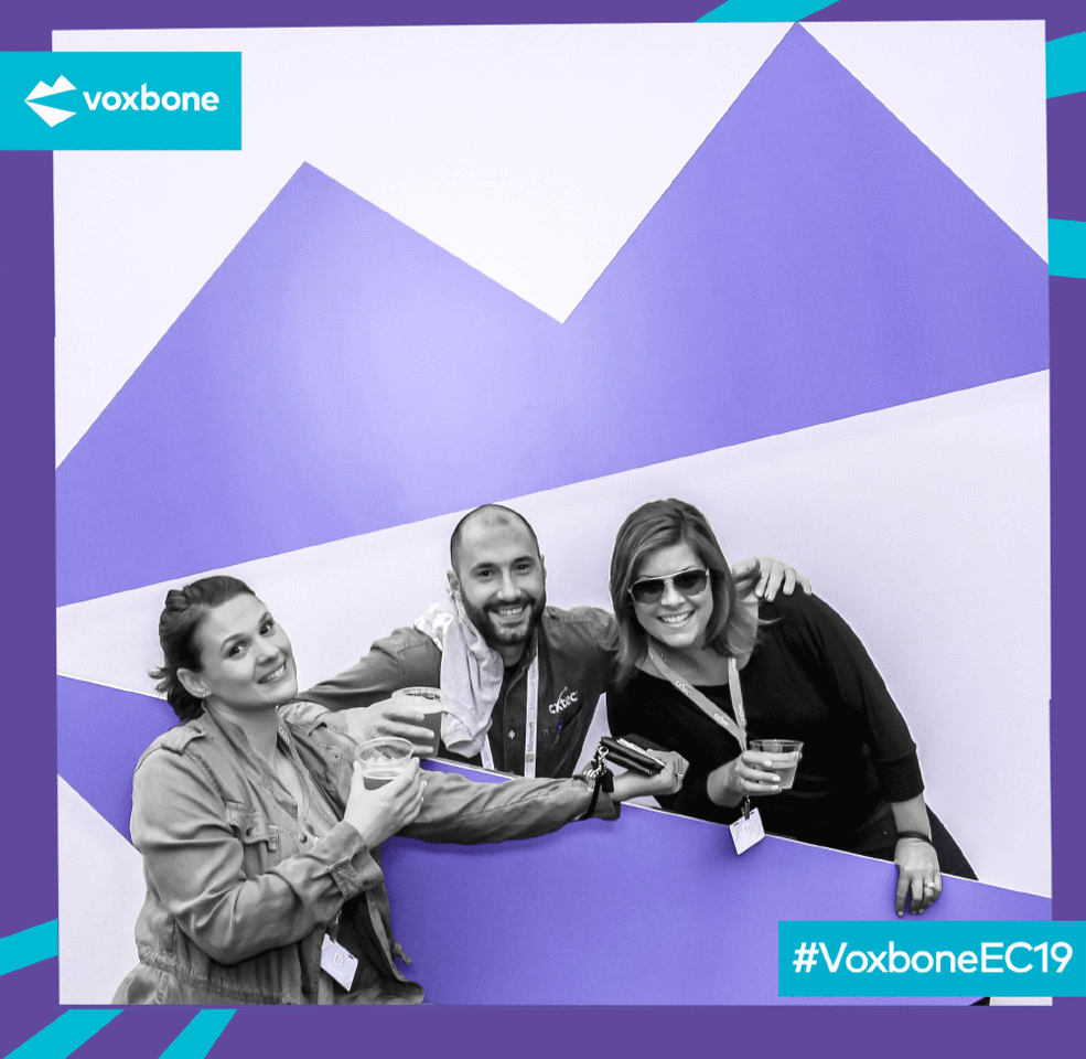 Custom photo activation for Voxbone at Enterprise Connect Conference Party in Orlando, FL.