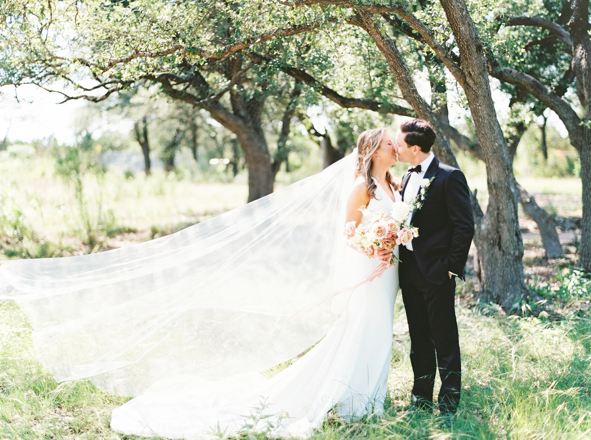 Romantic Minimalist Garden Wedding Prospect House 