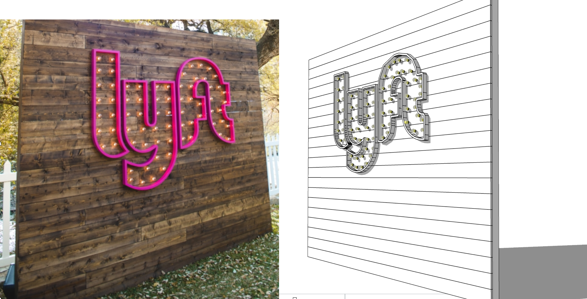 Lyft sxsw stage backdrop