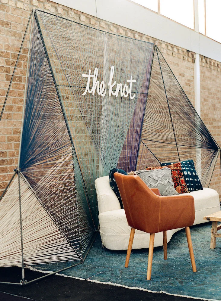 The Knot Workshop Custom String Stage Backdrop