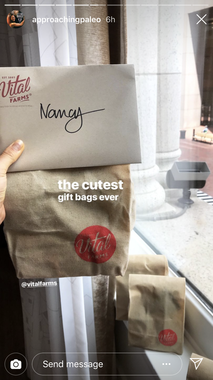 vital farms giftbags