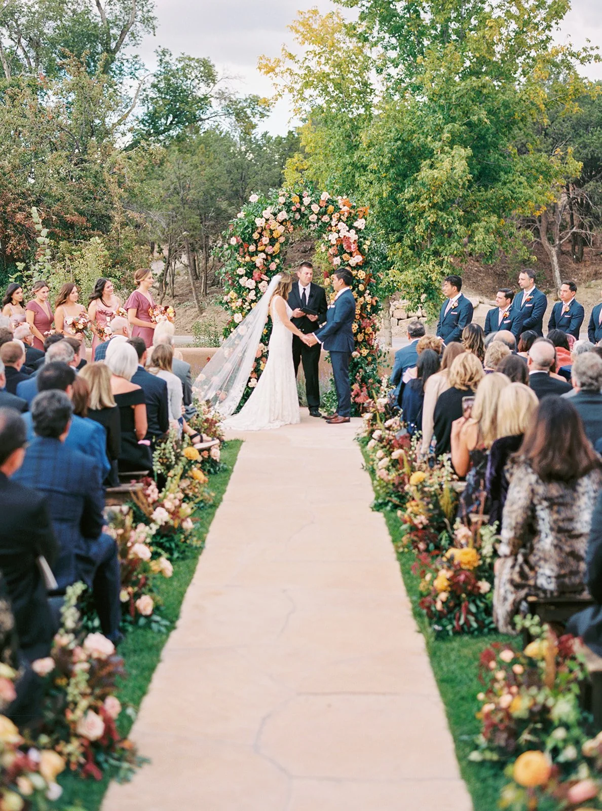 Bishops Lodge Wedding Santa Fe