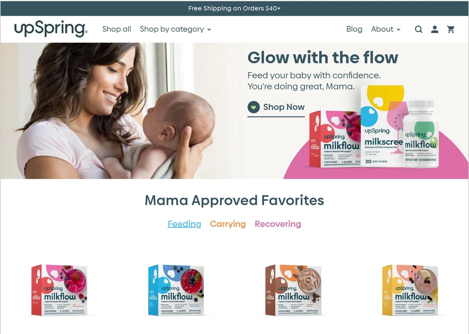  UpSpring - Email Marketing | Website Refresh | Paid Search &amp; Social | Landing Page Activation 