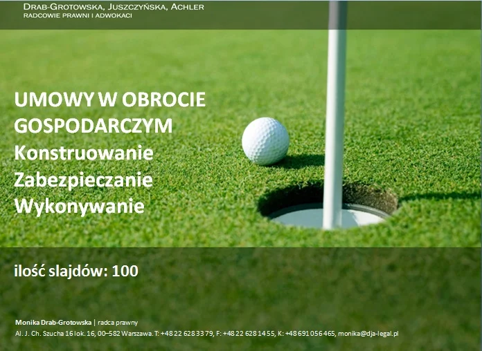 umowy w obrocie gospodarczym
