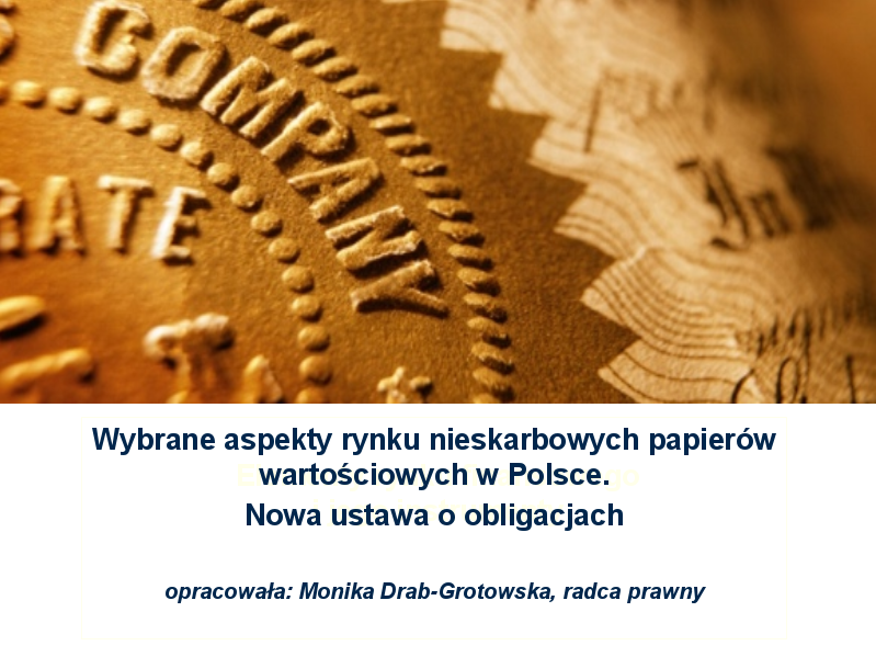 wybrane aspekty rynku nieskarbowyc papier�w