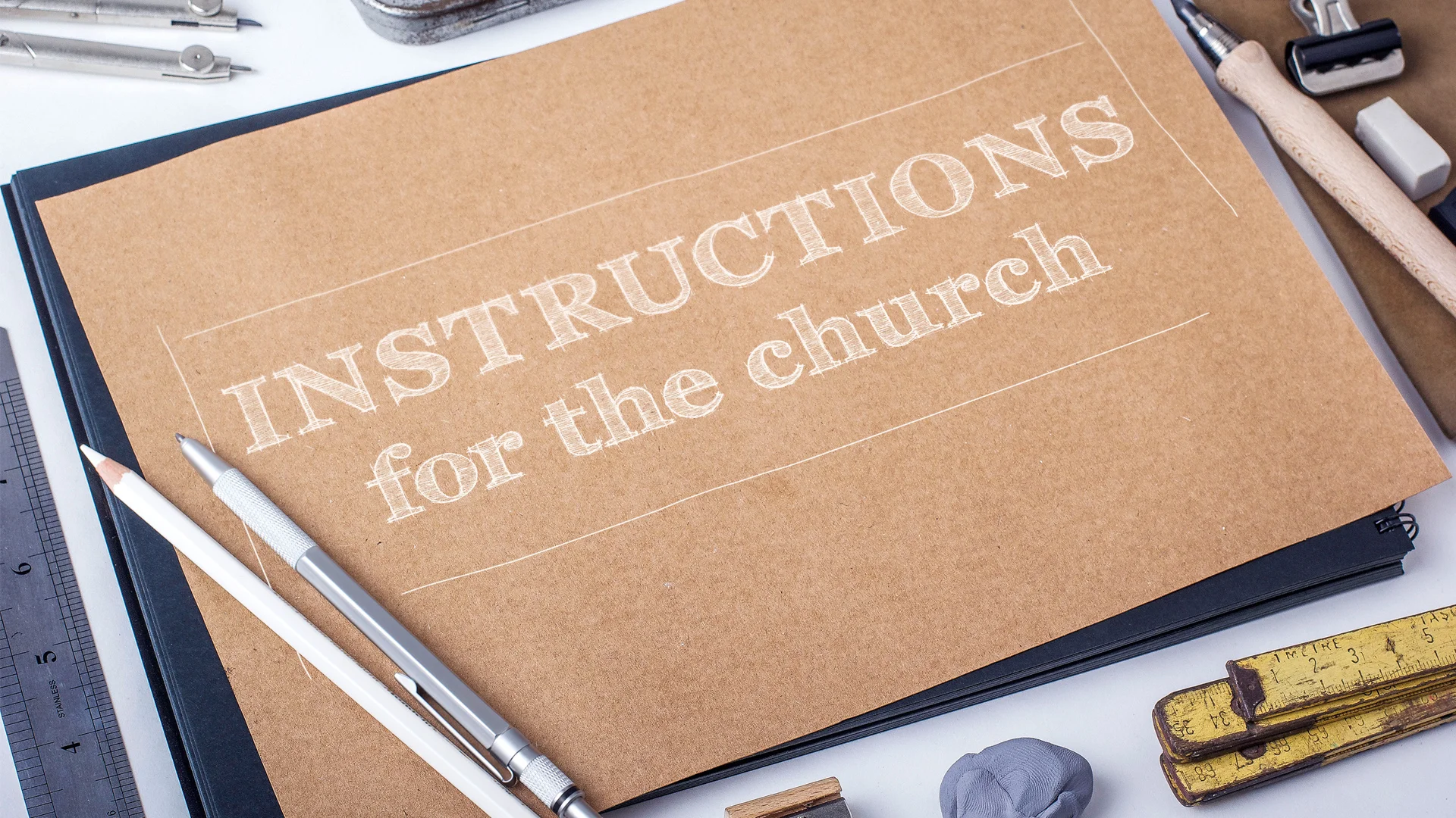 INSTRUCTIONS FOR THE CHURCH - Don't Judge, Welcome One Another