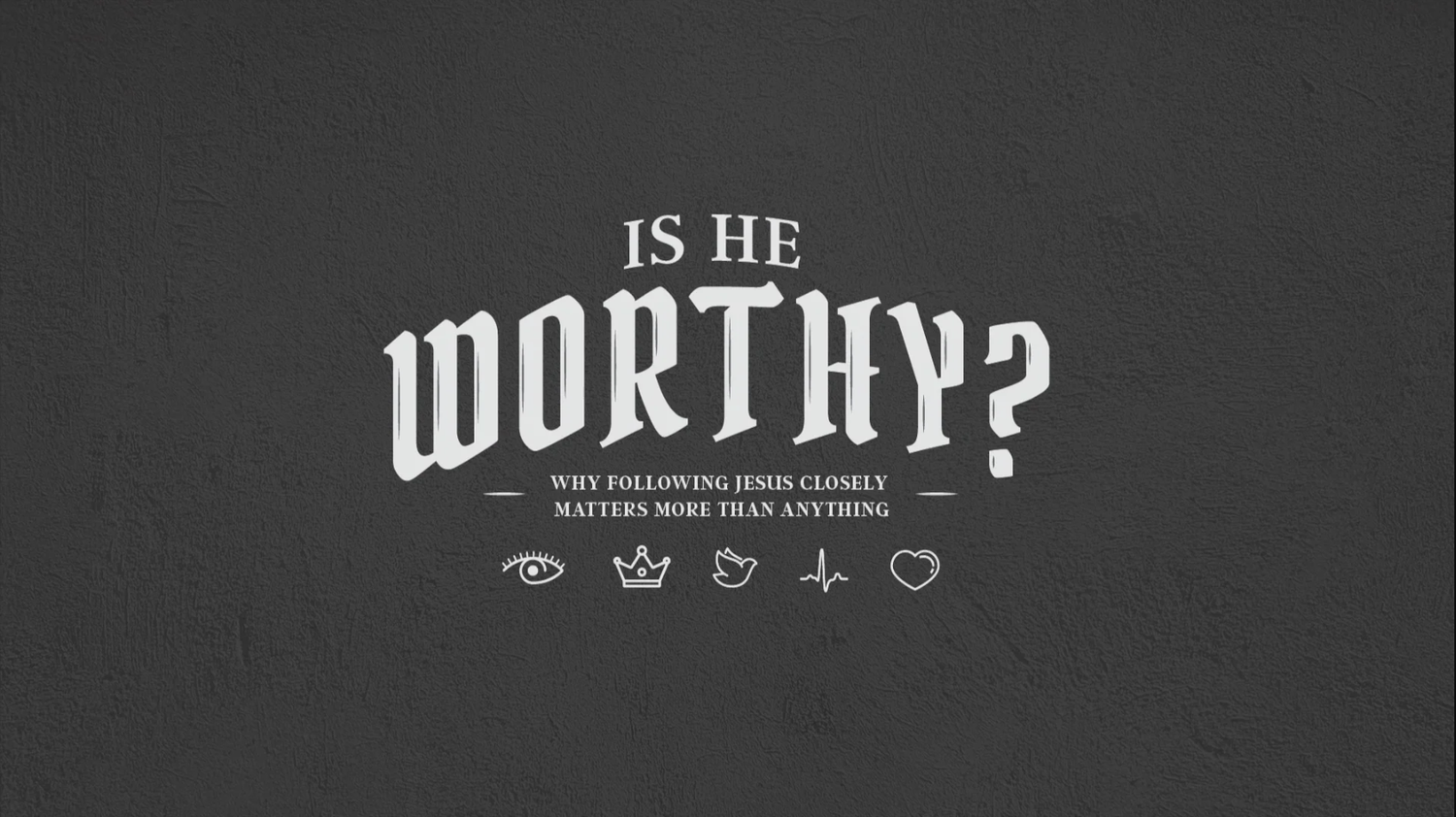 IS HE WORTHY?: Jesus Has the Authority to Call Me His Own episode artwork