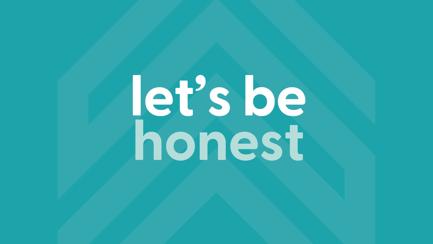Let's Be Honest episode artwork