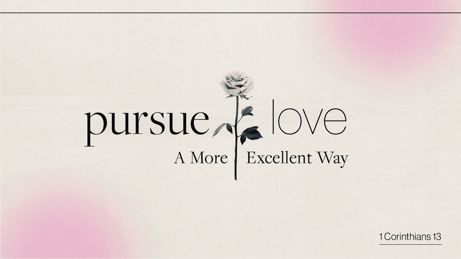 Spirit-filled people: Pursue Love! episode artwork