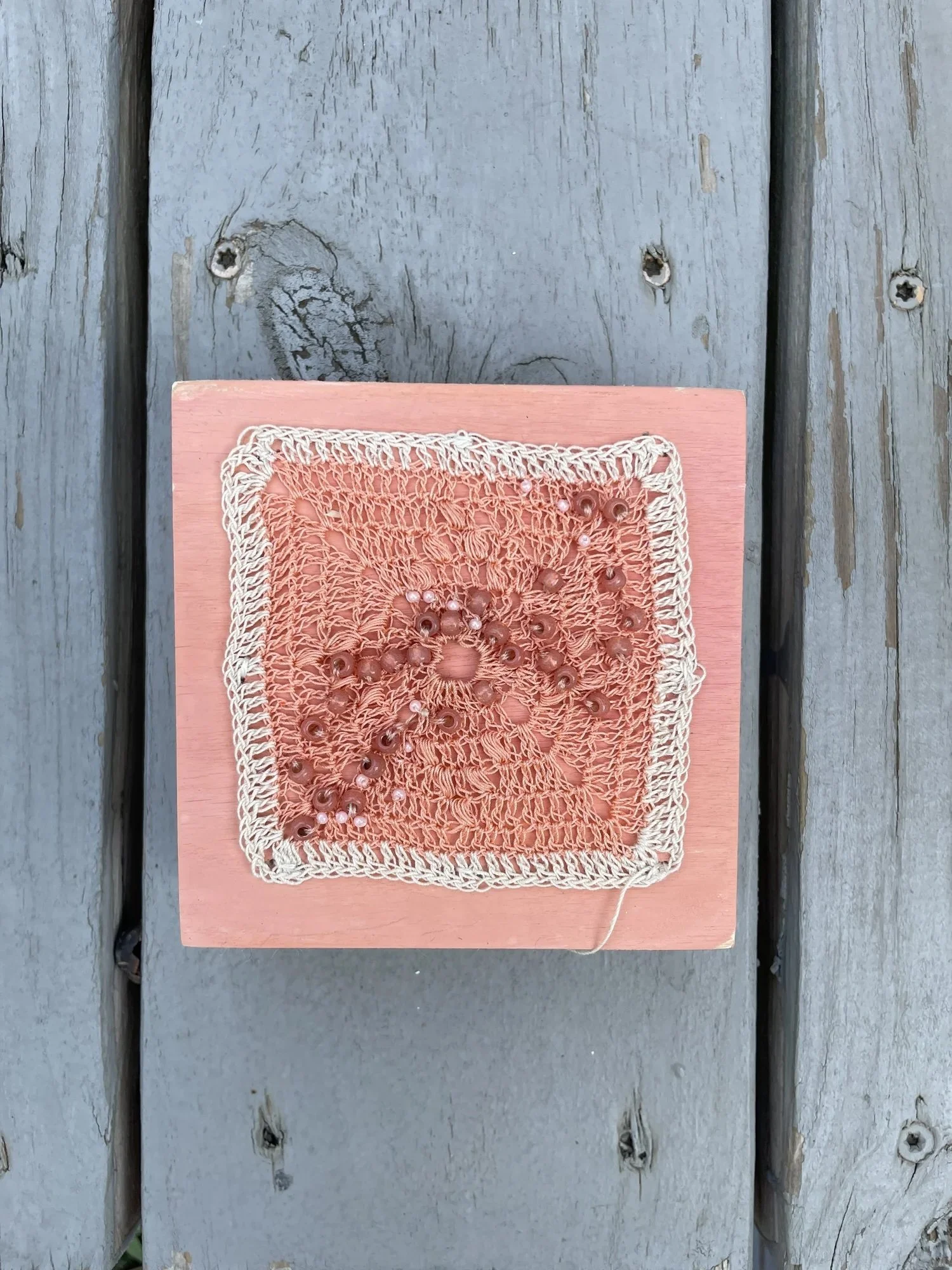 Mini Square, Apricot