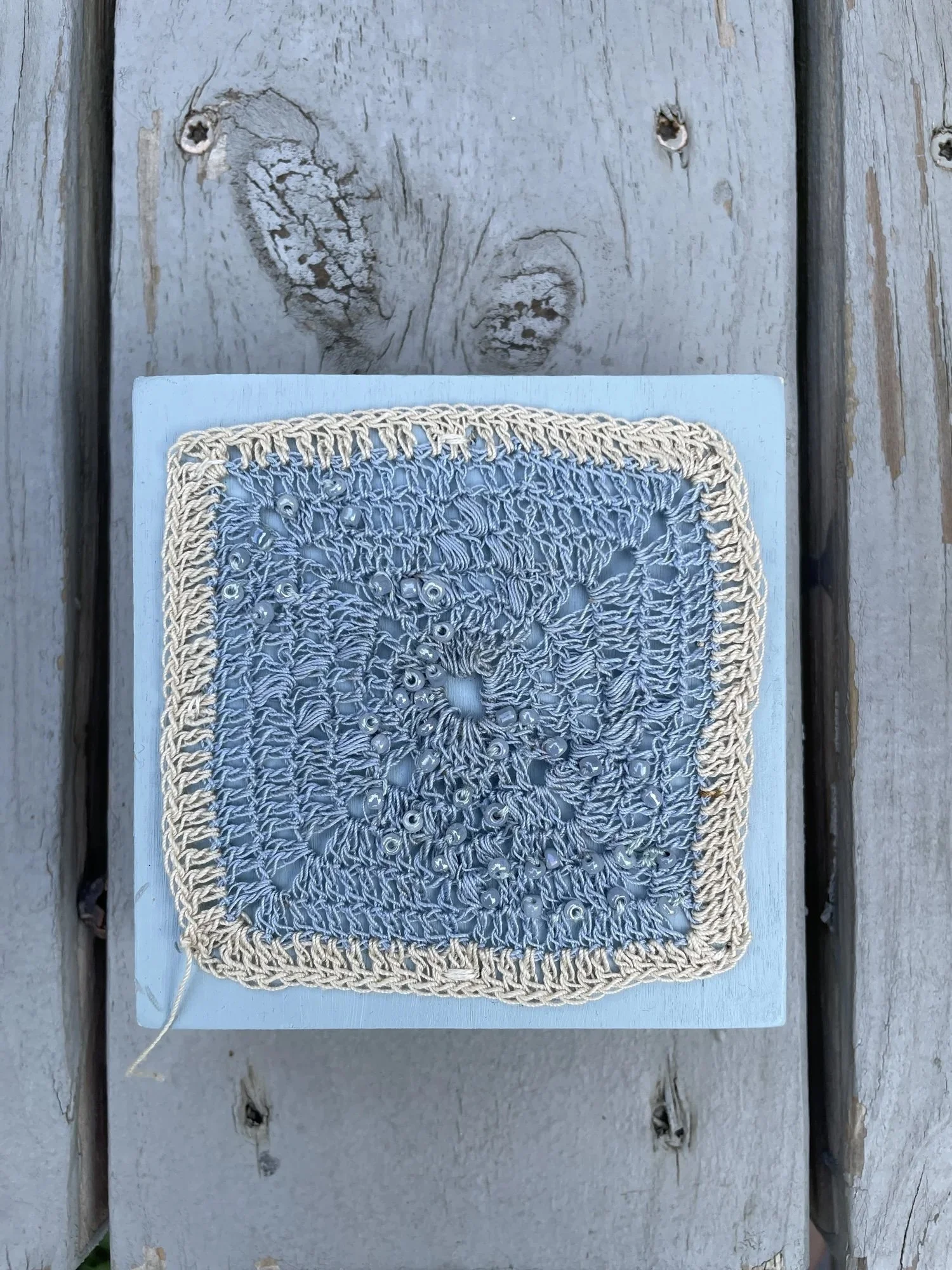 Mini Square, Steel Blue