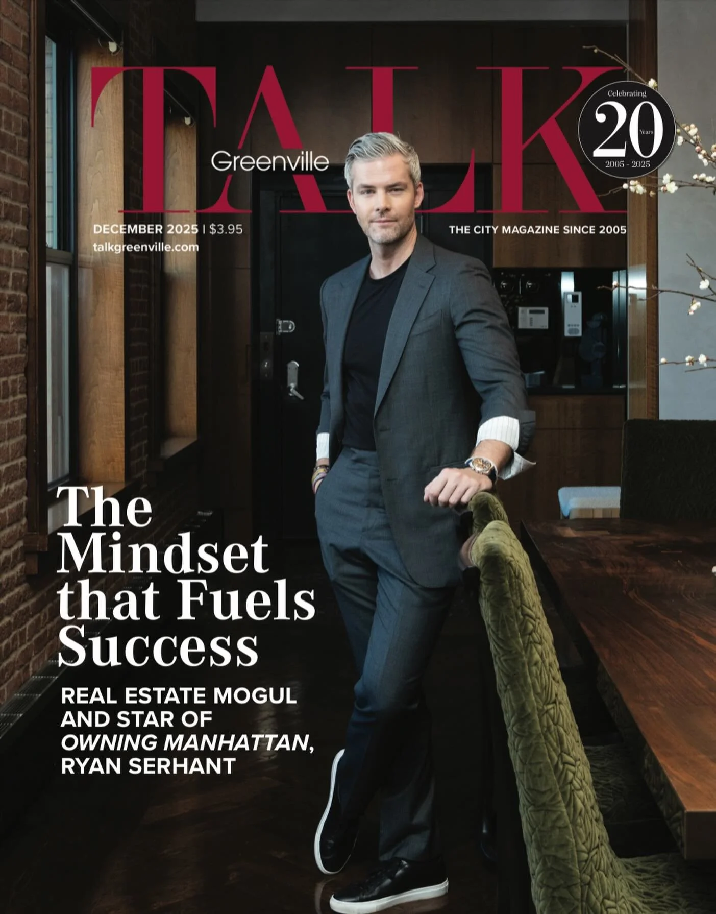 New month ➡️ new issue! Link in bio for exclusive interview with @ryanserhant of @owningmanhattan and @serhant 💫🔥