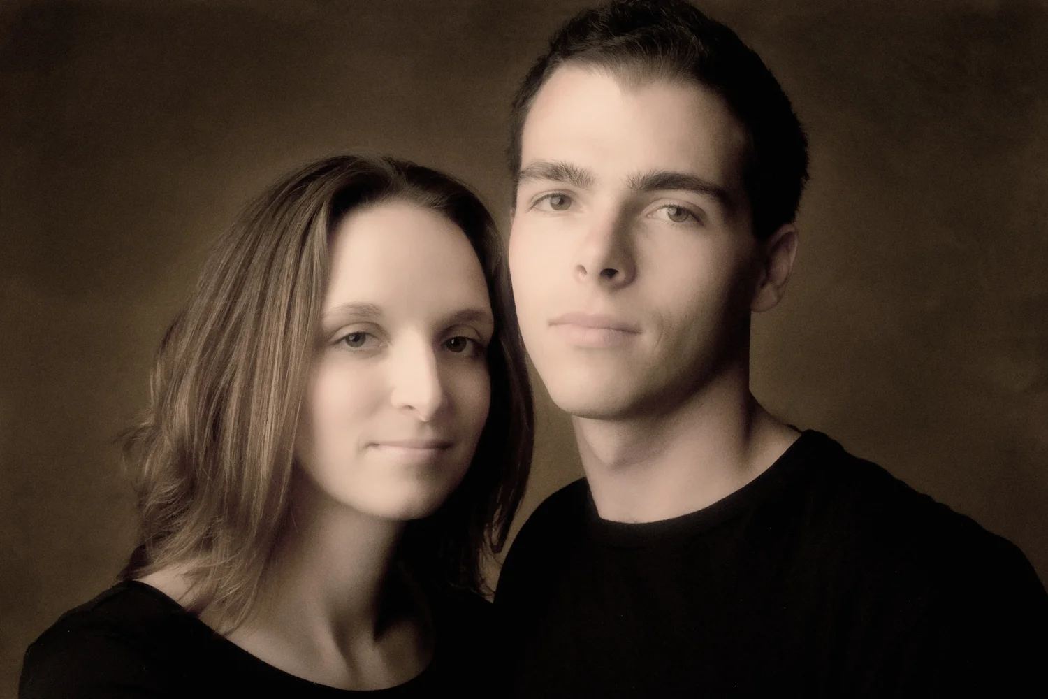  I have been photographing this brother and sister since they were in the third grade. &nbsp;This portrait was their final shoot. &nbsp; 