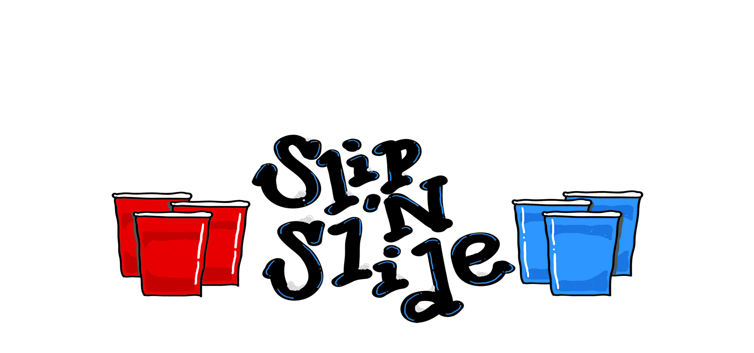 Slip n Slide Barrel Pong