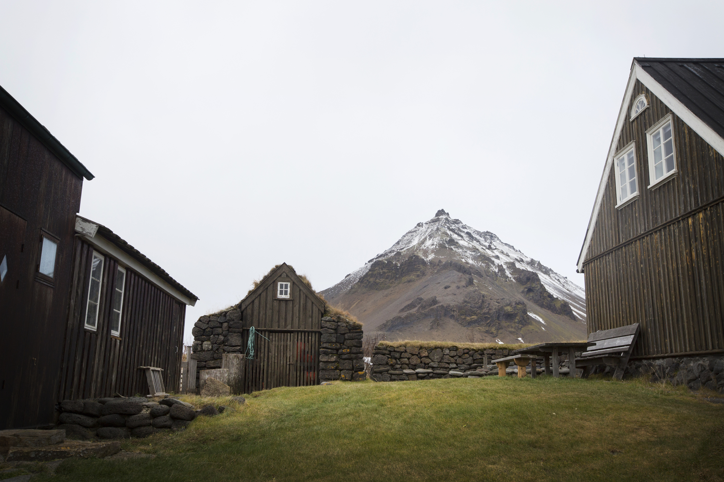 Mountaintop View in Iceland