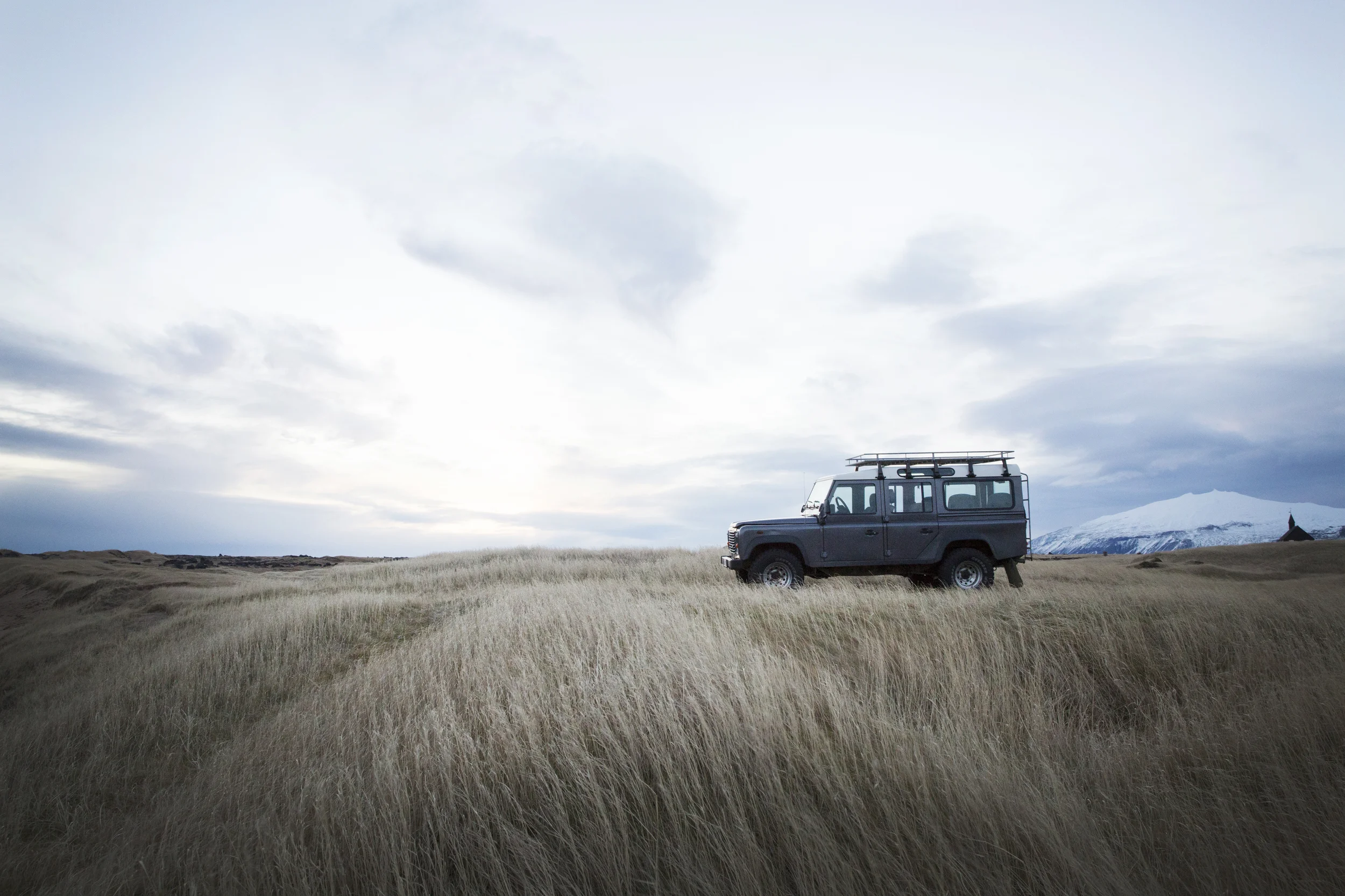 Land Rover in Iceland
